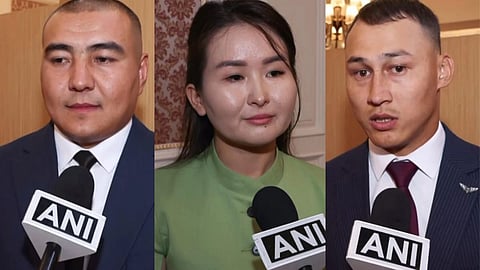 Alt="Meeting with PM Modi : Kyrgyz defence officers highlights growing military ties with India"