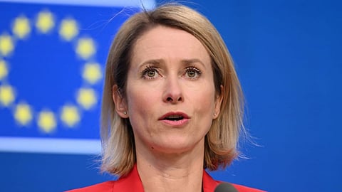 Alt="Vice-President of the European Commission: Kaja kallas"