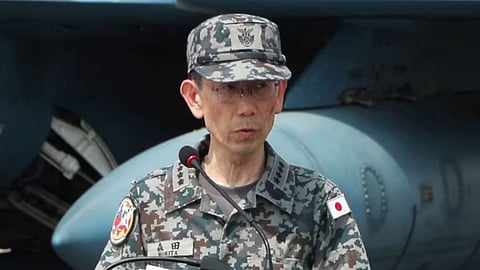 Alt="JASDF Chief: General Takehiro Morito"