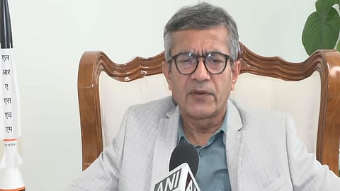 Alt="Defence Secretary: Rajesh Kumar Singh"