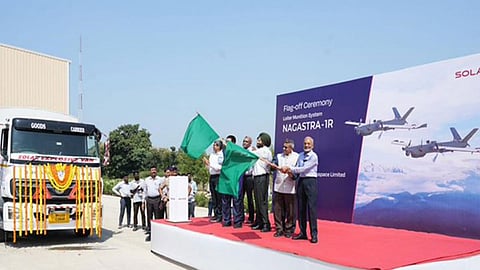 Alt="SDAL delivers 450 Nagastra 1R loitering munitions to Indian Army"