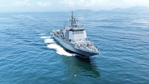 Alt="Samarthak Warship"