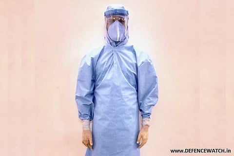 Patent filed for Innovative Low Cost PPE developed by Indian Navy