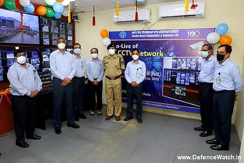 GRSE installs artificial intelligence enabled CCTV cameras across its five units