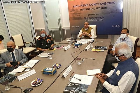 COVID19: Defence manufacturing adversely affected, says Rajnath
