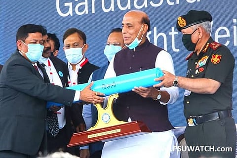 BDL finishes Aero India 2021 with launch of ‘Dishani’ & ‘Garudastra’