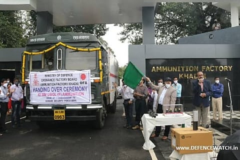 First consignment of fully indigenised 40 mm UBGL ammunition sent to BSF