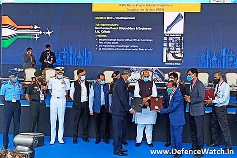 GRSE inks 10 strategic collaborations at Aero India 2021