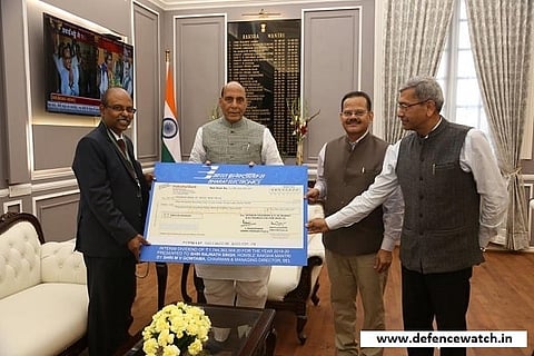 BEL pays interim dividend of Rs 174 Cr to Govt
