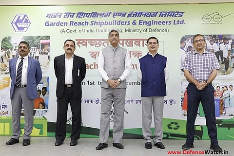 Swachhta Pakhwada: GRSE organises cleanliness drive