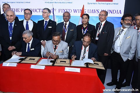HAL, IAI and DTL form strategic collaboration for UAVs