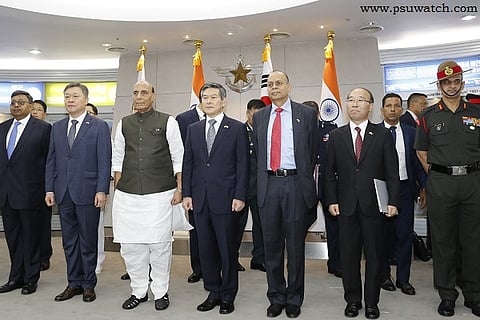 Rajnath Singh invites South Korea for defence manufacturing