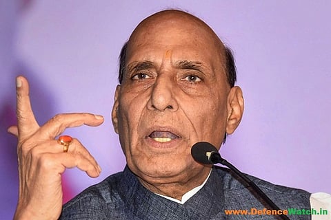 Rajnath Singh reaches South Korea, Meets PM