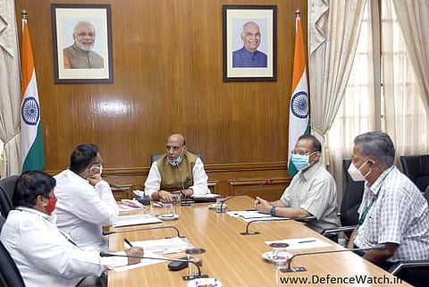 OFB Corporatisation: Rajnath Singh holds meeting with three unions