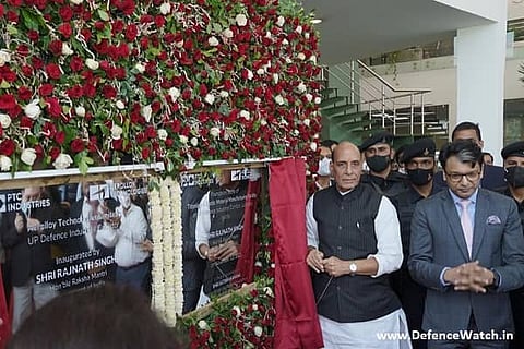 Rajnath Singh inaugurates 1st operationalised private defence manufacturing facility