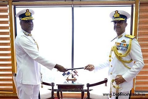 Vice Admiral Puneet K Bahl takes over as the Commandant, Indian Naval Academy