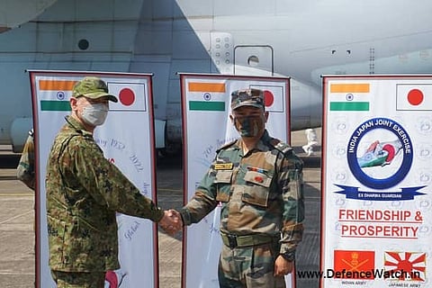 India- Japan joint military exercise Dharma Guardian 2022 concludes