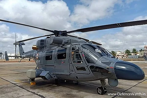 Indigenous ALH MK III aircraft inducted in Southern Command of Indian Navy