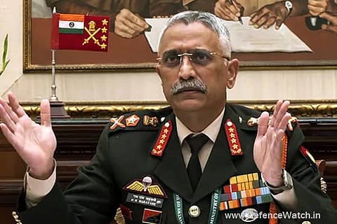 Former Army Chief Gen MM Naravane (File)