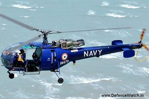 Chetak Helicopter marks 60 years of action in Indian Armed Forces (File)