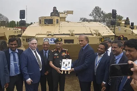 Army Chief inducts Made in India Specialist Vehicles into service