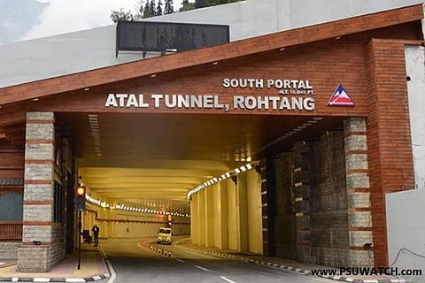 BRO bags Best Infrastructure Project by Indian Building Congress for Atal Tunnel