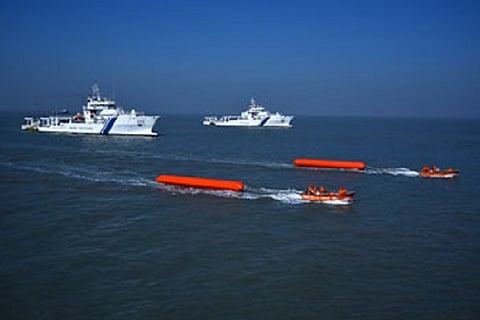 ICG Chief reviews National Marine Spill Preparedness Exercise