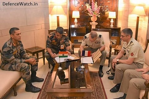 The 18th Army to Army Staff Talks were held between India and France to strengthen defence ties (Image: ADGPI)