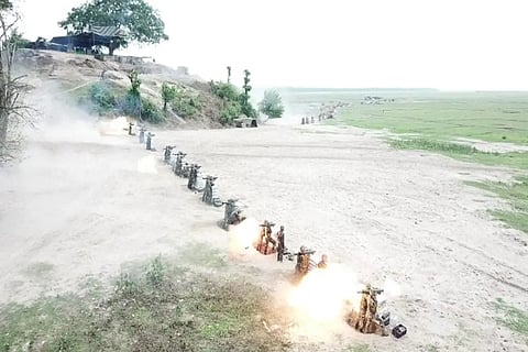 Trishakti Corps conducts Exercise Kripan Shakti