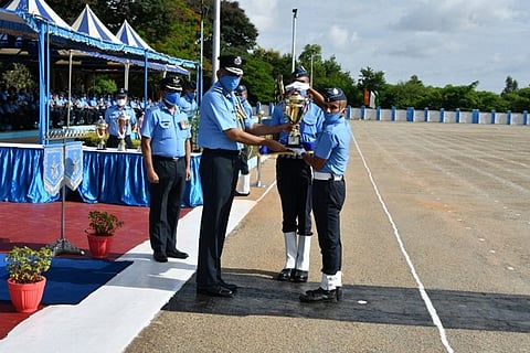 Combined Passing out Parade held at Air Force Station, Jalahalli