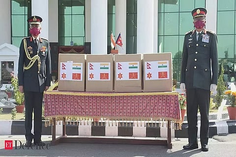 Army Chief Gen Pande holds talks with his Nepalese Counterpart via video conferencing