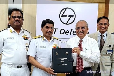 Indian Navy inks agreement with L&T for naval Ex-Servicemen's recruitment (Image: Indian Navy)