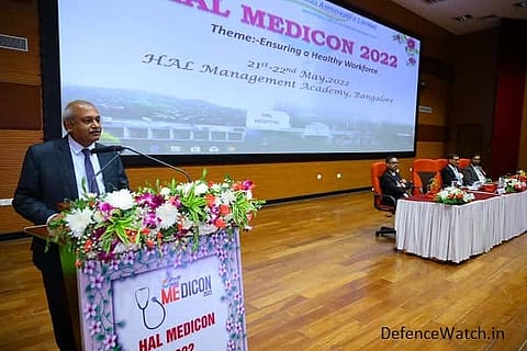 Renowned cardiologists warned of Rising Cardiac Related Deaths in India speaking at HAL Medicon 2022, Calls for Timely Interventions (Image: HAL)