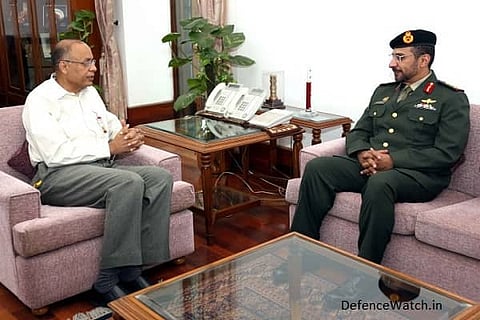 Defence Secretary discusses defence ties with UAE Force Development Authority Chief (Image: MoD)