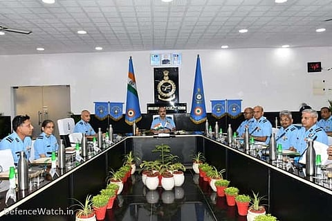 Commanders' Conference of Maintenance Command concluded on Wednesday in Nagpur (Image: IAF)