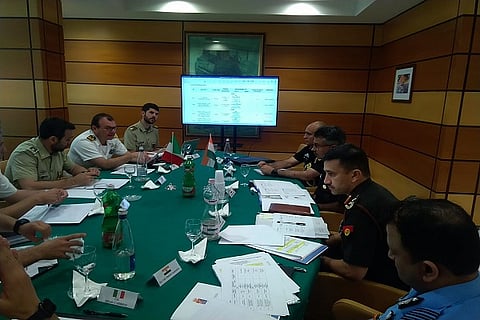 11th India-Italy Military Cooperation Group meeting concludes in Rome