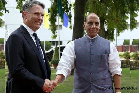 Defence Minister Rajnath Singh and his Australian counterpart Richard Marles hold bilateral talks, discuss ways to enhance defence cooperation (Photo: MoD)