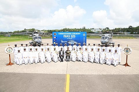 Indian Navy commissions INAS 325 aircraft
