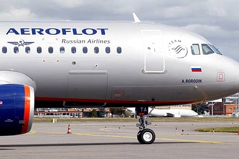 Following detention, Russia's Aeroflot suspends flights to Sri Lanka (File)