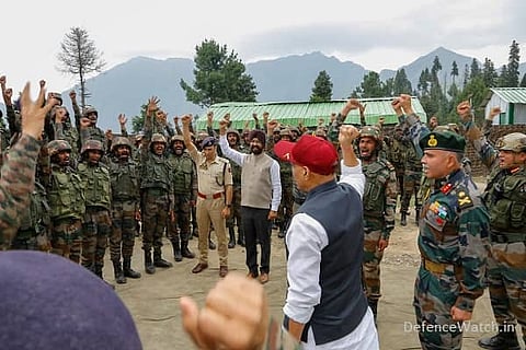 Resolved to develop border areas to bolster national security, said Defence Minister Rajnath Singh (File)