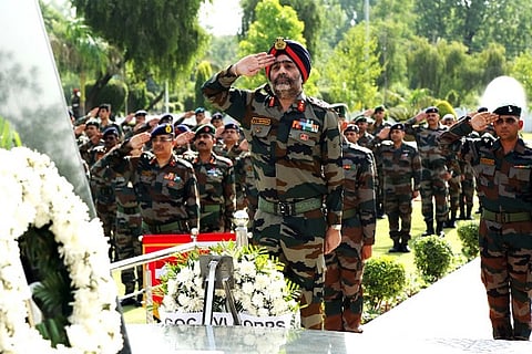 White Knight Corps of Indian Army celebrates 50 years of its raising