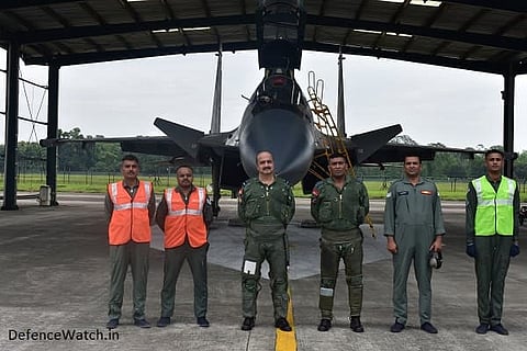 Indian Air Force Chief visits Eastern Air Command to take stock of operational preparedness (Photo: IAF)