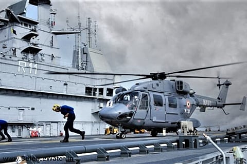 IAC Vikrant successfully completes fourth phase of sea trials, will be inducted in Indian Navy on August 15 (Photo: IN)