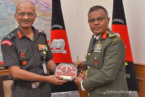 Maldives Top Military Commander calls on DCOAS (Strat) to bolster defence ties (Photo: ADGPI)