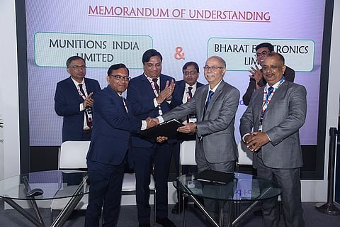 BEL signs MoU with MIL to jointly address defence requirements