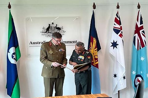 Army Chief meets top Australian Defence leaders