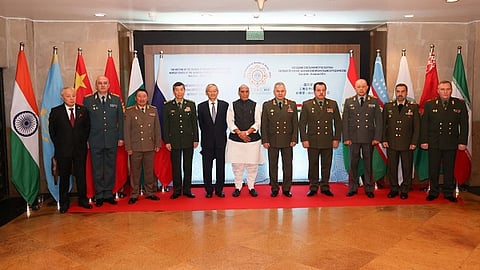 India & Russia hold bilateral talks on the sidelines of SCO Defence Ministers Meet