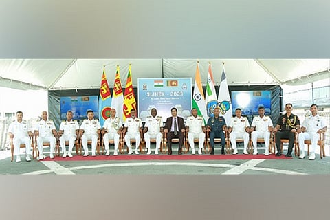 India –Sri Lanka annual bilateral maritime exercise SLINEX-23 kick-starts in Colombo