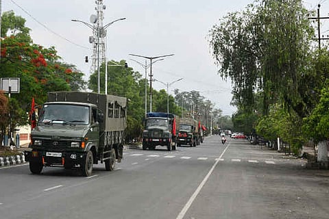 Army called in to control violence in Manipur