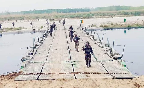Indian Army conducts integrated training excercise on Western Front